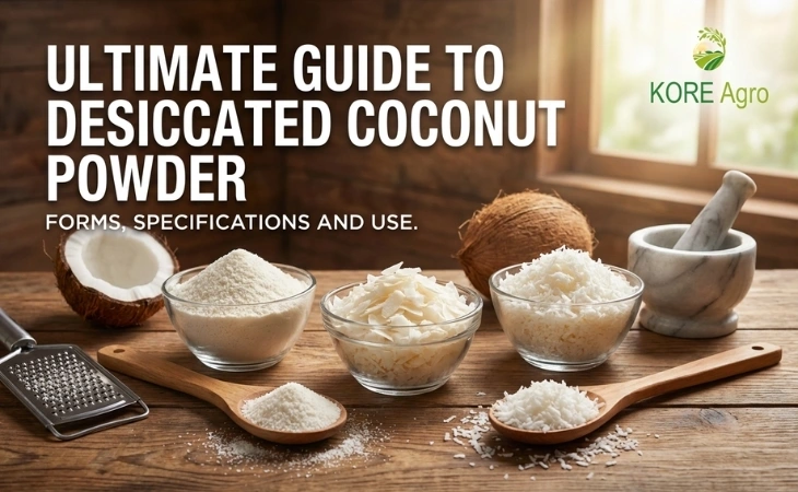 Ultimate Guide to Desiccated Coconut Powder: Forms, Specifications and Use